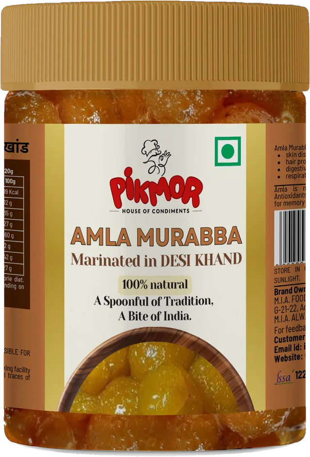 Amla Murabba Desi Khand jar