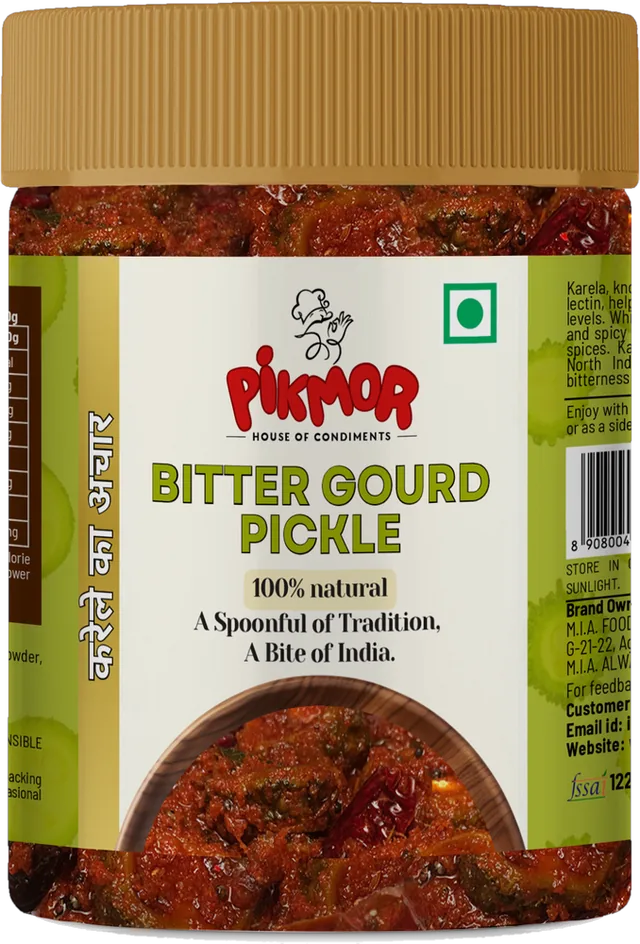 Bitter Gourd Pickle jar