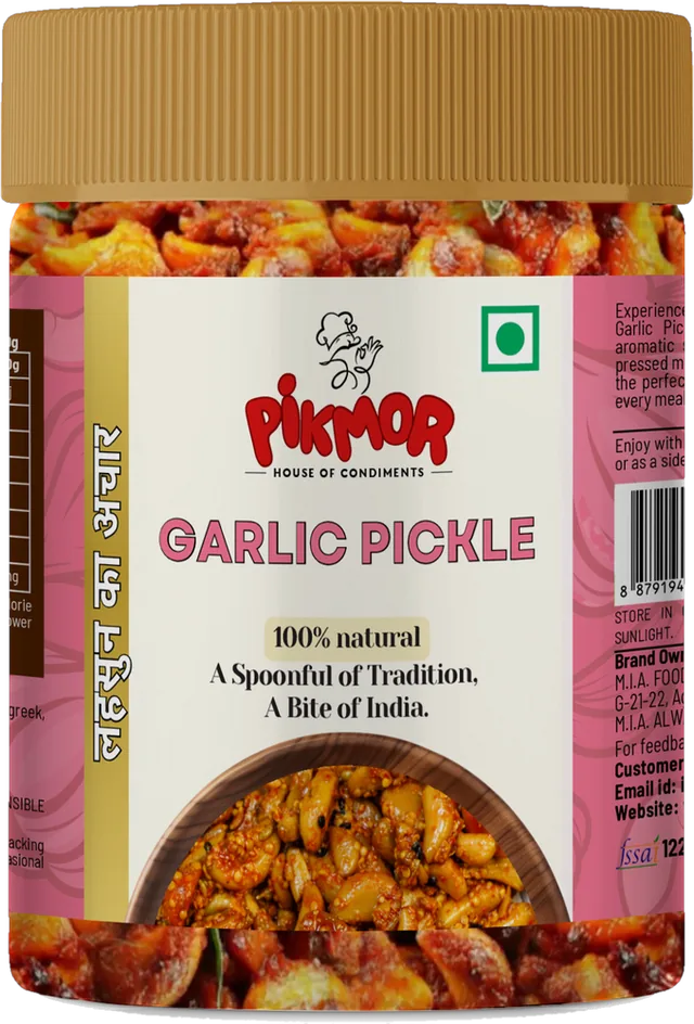 Garlic Pickle jar