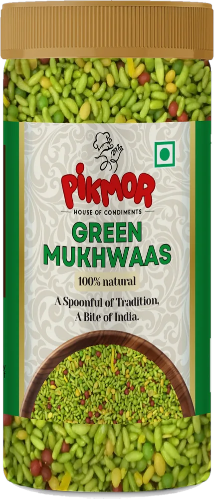 Green Mukhwaas jar